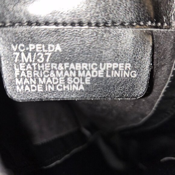 Vince Camuto Pelda Black leather Riding Boots 7M - Picture 3 of 12